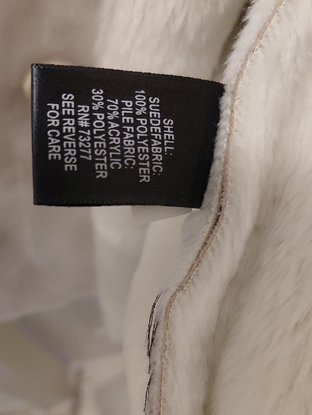Sonoma Cream Double-Breasted Hooded Coat - Picture 7 of 8